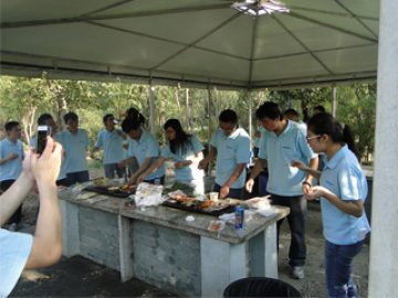 BBQ au parc Gucun, automne 2017